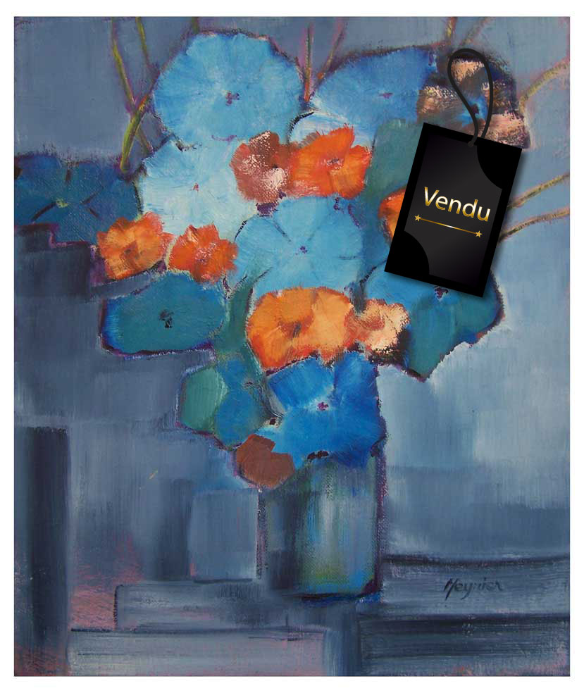 Bouquet bleu