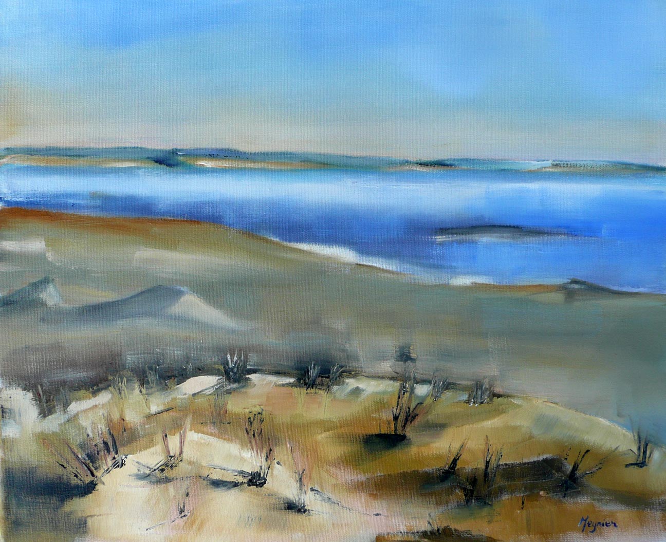 Vue sur le Cap Ferret