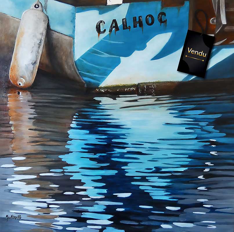 Reflet turquoise