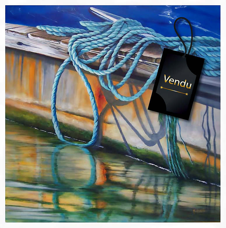 Cordage bleu