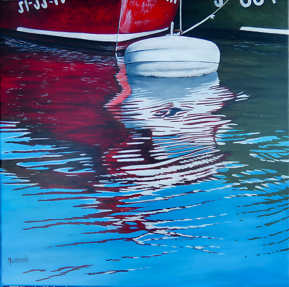 Reflet flotteur